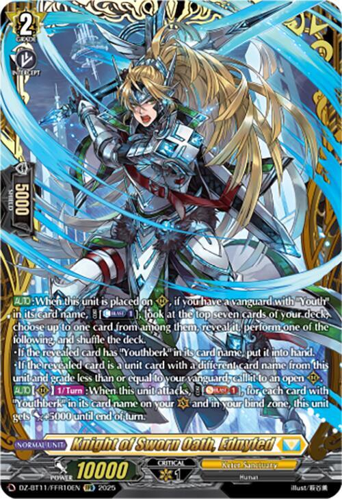 Knight of Sworn Oath, Ednyfed (FFR), DZ-BT11: Symphony of Might & Bloom DZ-BT11/FFR10EN