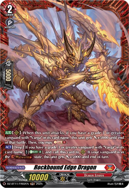 Rockbound Edge Dragon (FR), DZ-BT11: Symphony of Might & Bloom DZ-BT11/FR02EN