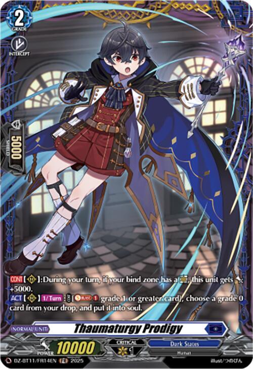 Thaumaturgy Prodigy (FR), DZ-BT11: Symphony of Might & Bloom DZ-BT11/FR14EN