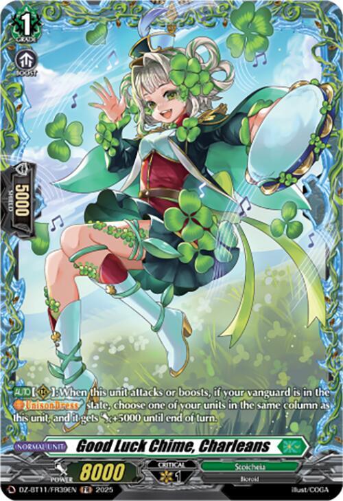 Good Luck Chime, Charleans (FR), DZ-BT11: Symphony of Might & Bloom DZ-BT11/FR39EN