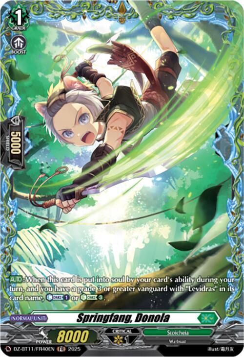 Springfang, Donola (FR), DZ-BT11: Symphony of Might & Bloom DZ-BT11/FR40EN