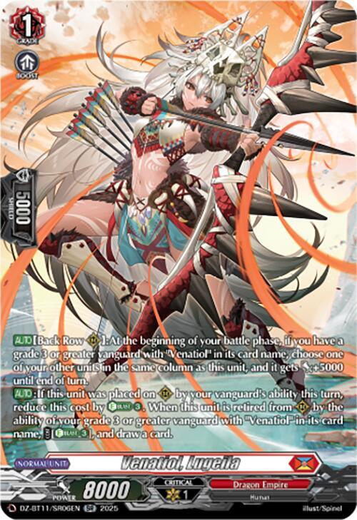 Venatiol, Lugeila (SR), DZ-BT11: Symphony of Might & Bloom DZ-BT11/SR06EN