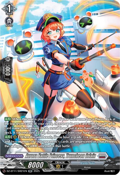 Aurora Battle Princess, Truncheon Orlain (SR), DZ-BT11: Symphony of Might & Bloom DZ-BT11/SR21EN