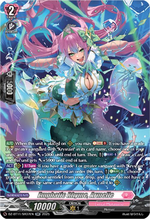 Emphatic Rhyme, Armelle (SR), DZ-BT11: Symphony of Might & Bloom DZ-BT11/SR37EN