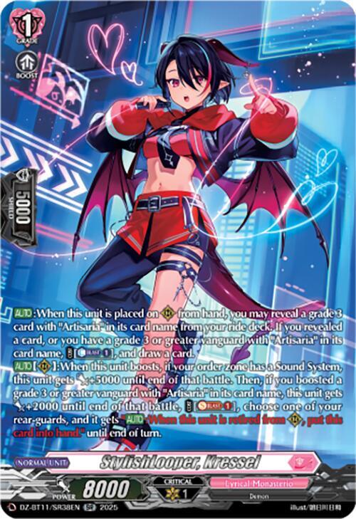 StylishLooper, Kressel (SR), DZ-BT11: Symphony of Might & Bloom DZ-BT11/SR38EN