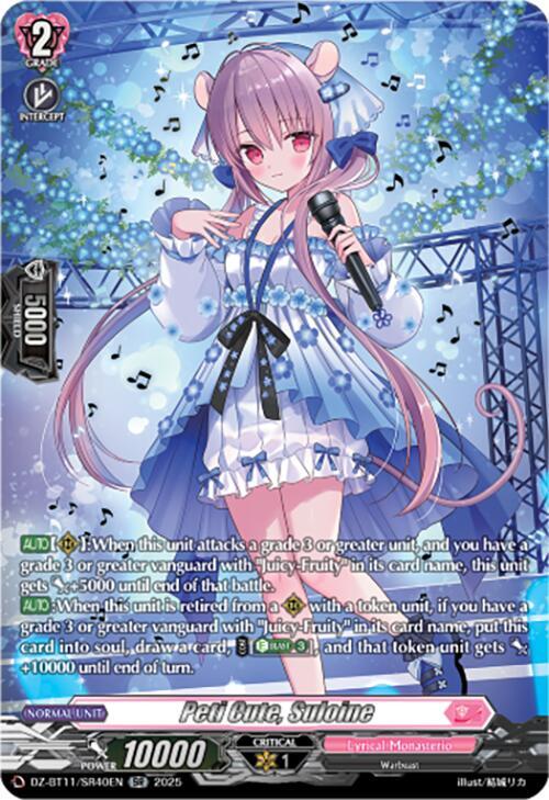 Peti Cute, Suloine (SR), DZ-BT11: Symphony of Might & Bloom DZ-BT11/SR40EN