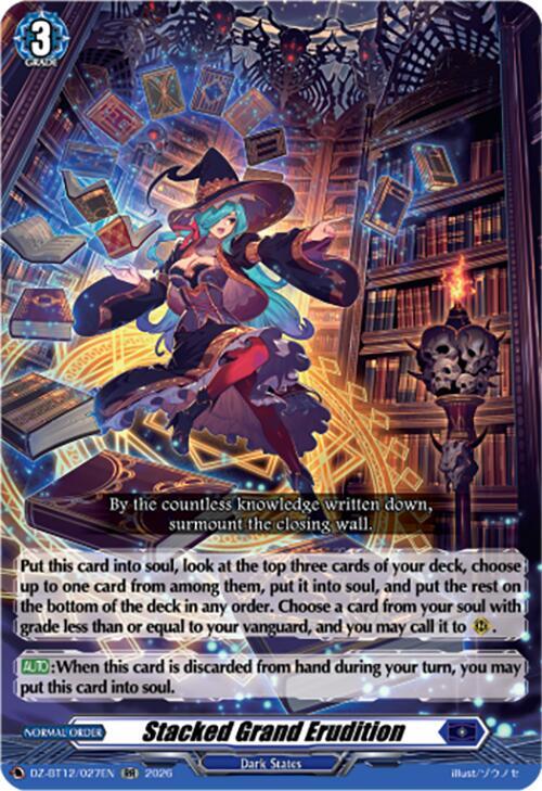 Stacked Grand Erudition, DZ-BT12: Chasm of Lost Souls DZ-BT12/027EN