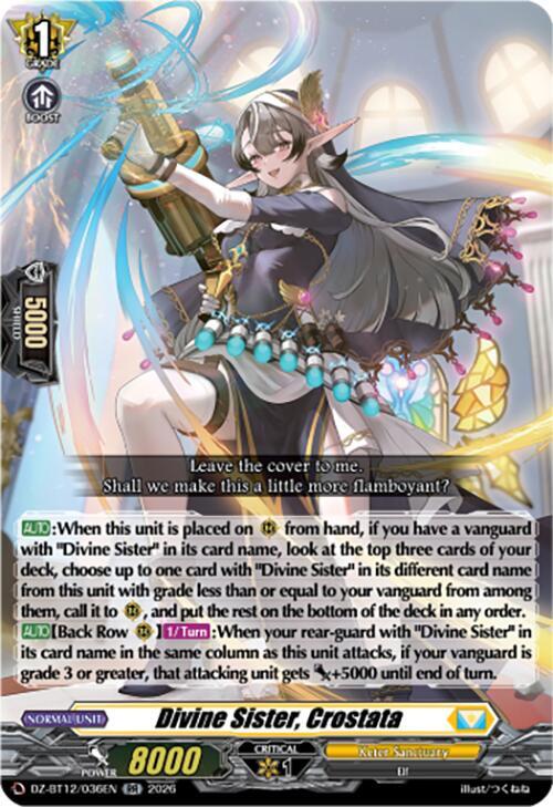 Divine Sister, Crostata, DZ-BT12: Chasm of Lost Souls DZ-BT12/036EN
