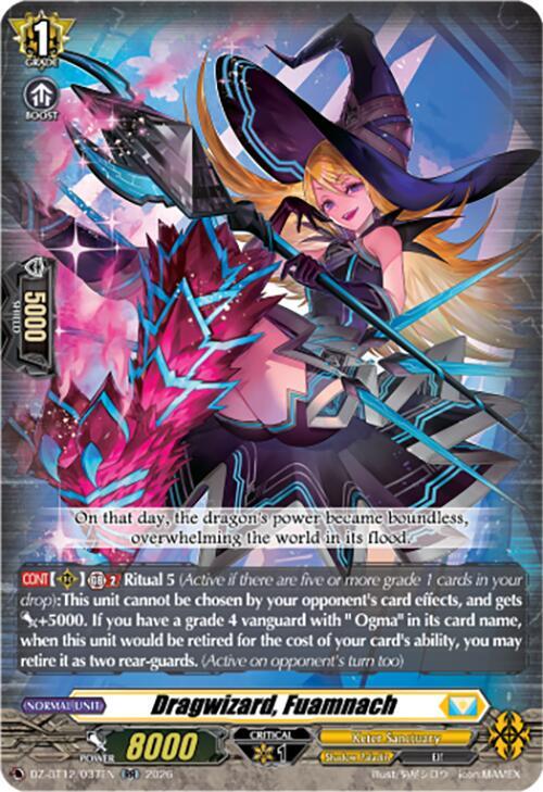 Dragwizard, Fuamnach, DZ-BT12: Chasm of Lost Souls DZ-BT12/037EN