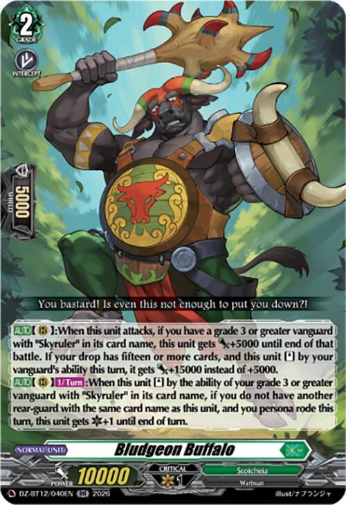 Bludgeon Buffalo, DZ-BT12: Chasm of Lost Souls DZ-BT12/040EN