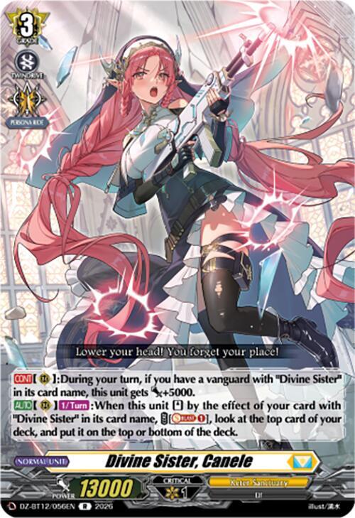Divine Sister, Canele, DZ-BT12: Chasm of Lost Souls DZ-BT12/056EN