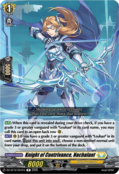 Knight of Contrivance, Nachalant, DZ-BT12: Chasm of Lost Souls DZ-BT12/057EN