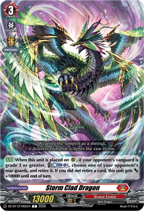 Storm Clad Dragon, DZ-BT12: Chasm of Lost Souls DZ-BT12/065EN