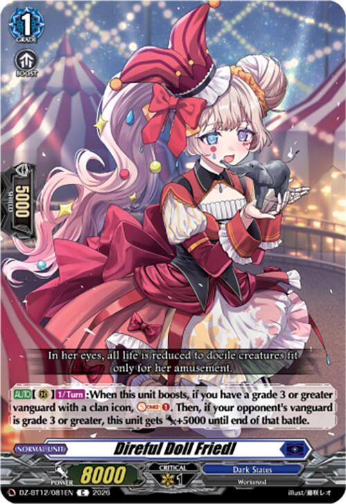 Direful Doll Friedl, DZ-BT12: Chasm of Lost Souls DZ-BT12/081EN