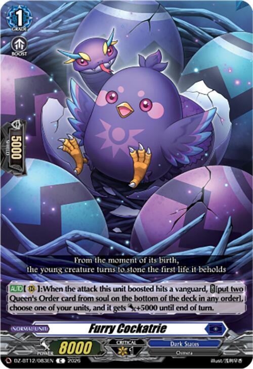 Furry Cockatrie, DZ-BT12: Chasm of Lost Souls DZ-BT12/083EN