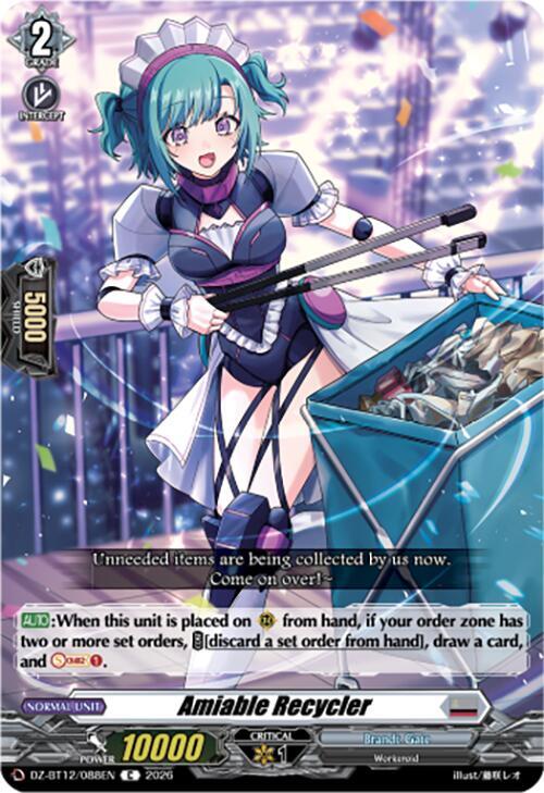 Amiable Recycler, DZ-BT12: Chasm of Lost Souls DZ-BT12/088EN