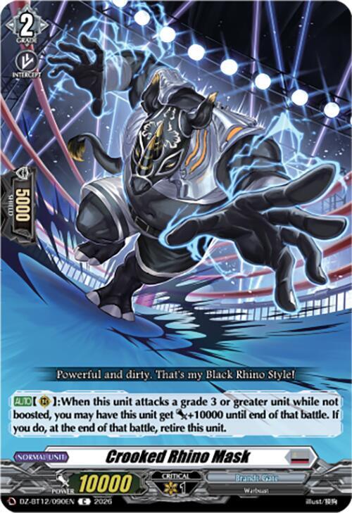Crooked Rhino Mask, DZ-BT12: Chasm of Lost Souls DZ-BT12/090EN