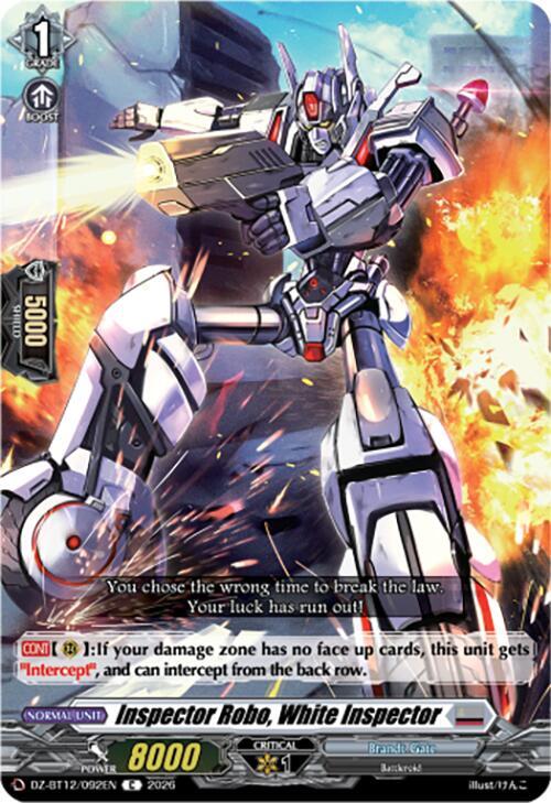 Inspector Robo, White Inspector, DZ-BT12: Chasm of Lost Souls DZ-BT12/092EN