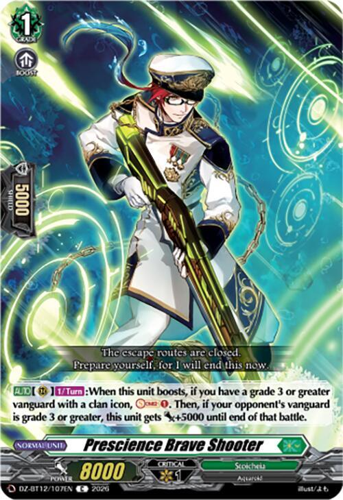 Prescience Brave Shooter, DZ-BT12: Chasm of Lost Souls DZ-BT12/107EN