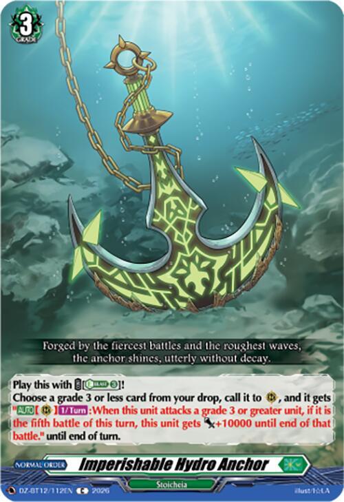 Imperishable Hydro Anchor, DZ-BT12: Chasm of Lost Souls DZ-BT12/112EN