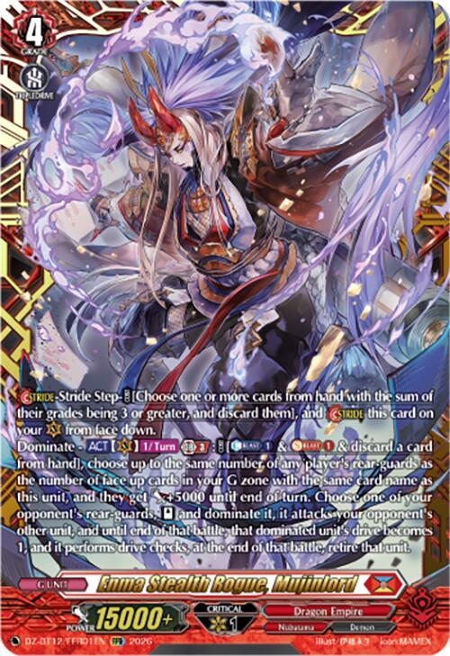 Enma Stealth Rogue, Mujinlord (FFR), DZ-BT12: Chasm of Lost Souls DZ-BT12/FFR01EN