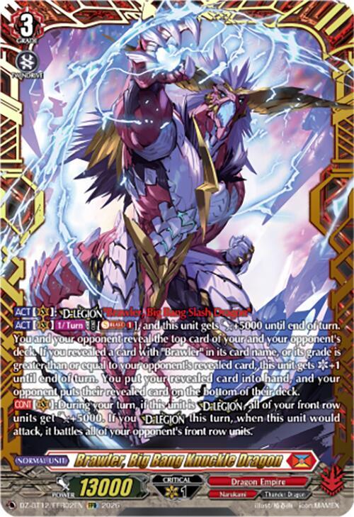 Brawler, Big Bang Knuckle Dragon (FFR), DZ-BT12: Chasm of Lost Souls DZ-BT12/FFR02EN