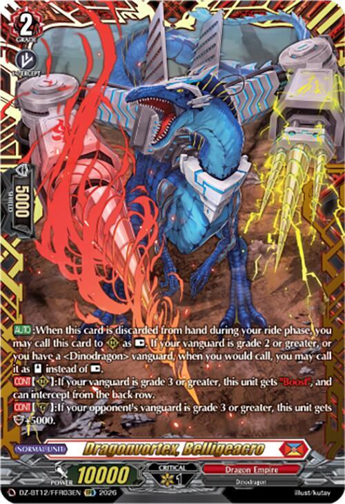 Dragonvortex, Belligeacro (FFR), DZ-BT12: Chasm of Lost Souls DZ-BT12/FFR03EN