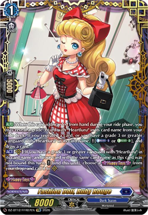 Fashion Doll, Ruby Rouge (FFR), DZ-BT12: Chasm of Lost Souls DZ-BT12/FFR07EN