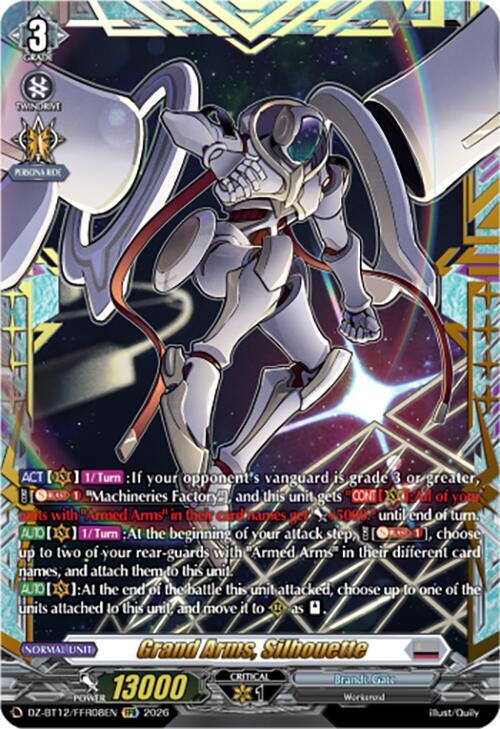 Grand Arms, Silhouette (FFR), DZ-BT12: Chasm of Lost Souls DZ-BT12/FFR08EN
