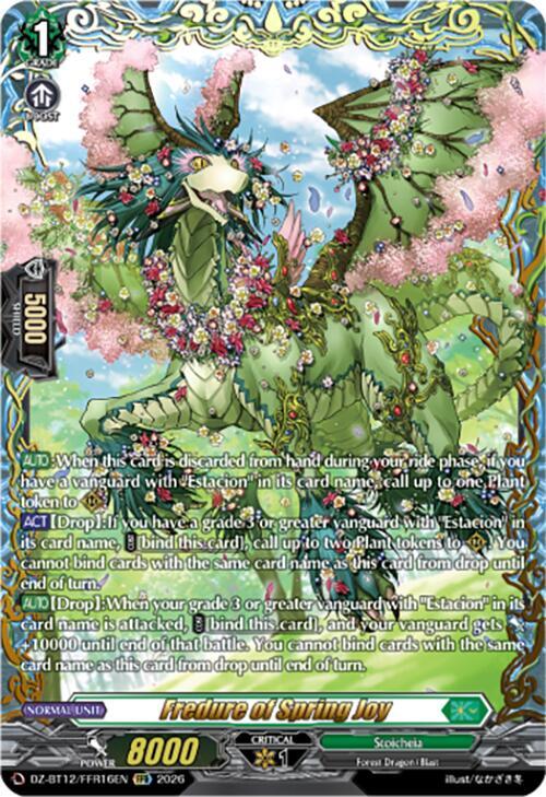 Fredure of Spring Joy (FFR), DZ-BT12: Chasm of Lost Souls DZ-BT12/FFR16EN