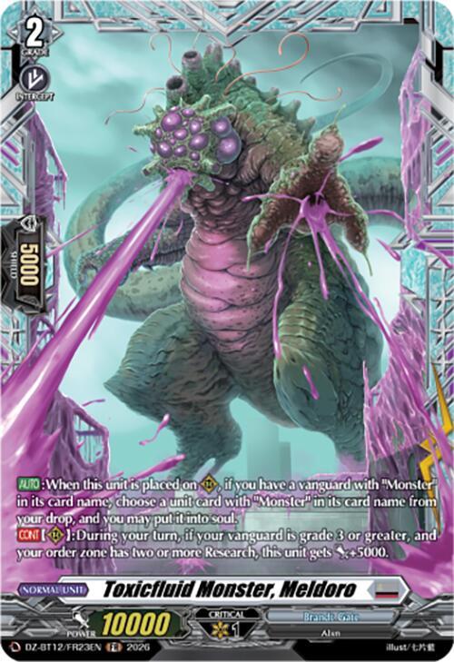 Toxicfluid Monster, Meldoro (FR), DZ-BT12: Chasm of Lost Souls DZ-BT12/FR23EN