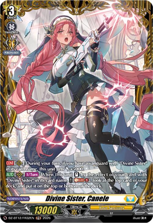 Divine Sister, Canele (FR), DZ-BT12: Chasm of Lost Souls DZ-BT12/FR32EN