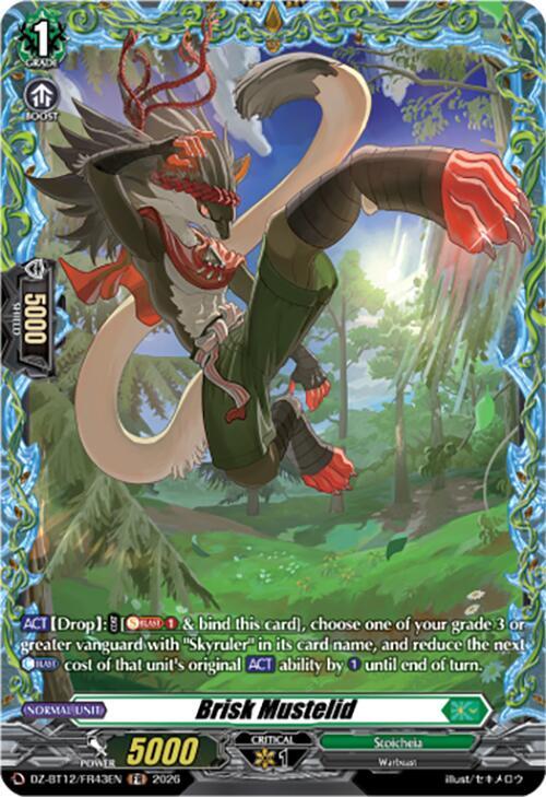 Brisk Mustelid (FR), DZ-BT12: Chasm of Lost Souls DZ-BT12/FR43EN