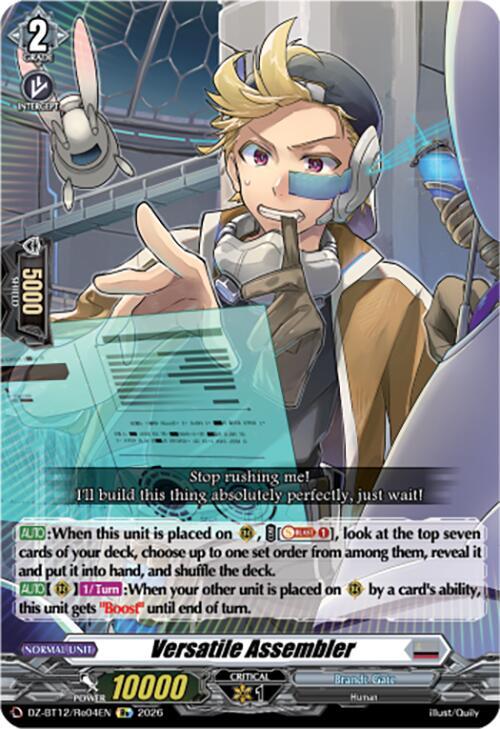 Versatile Assembler, DZ-BT12: Chasm of Lost Souls DZ-BT12/Re04EN