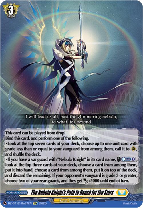 The Nebula Knight's Path to Reach for the Stars, DZ-BT12: Chasm of Lost Souls DZ-BT12/Re07EN