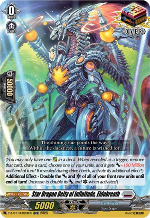 Star Dragon Deity of Infinitude, Eldobreath, DZ-BT13: Parallactic Clash DZ-BT13/023EN