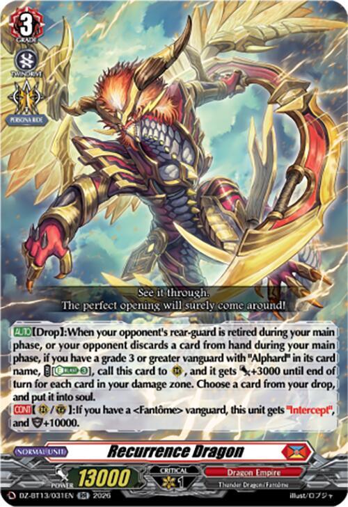 Recurrence Dragon, DZ-BT13: Parallactic Clash DZ-BT13/031EN