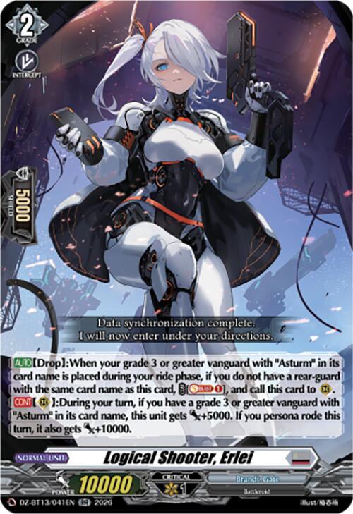 Logical Shooter, Erlei, DZ-BT13: Parallactic Clash DZ-BT13/041EN