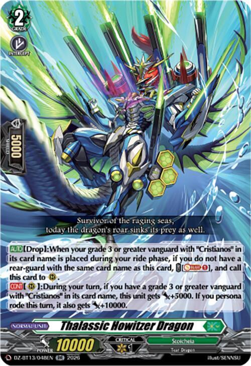 Thalassic Howitzer Dragon, DZ-BT13: Parallactic Clash DZ-BT13/048EN