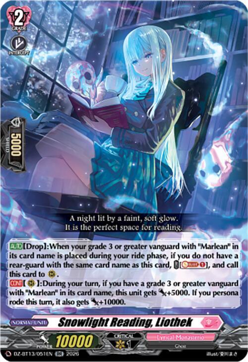 Snowlight Reading, Liothek, DZ-BT13: Parallactic Clash DZ-BT13/051EN