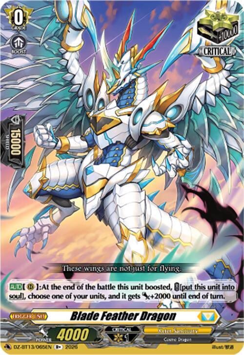 Blade Feather Dragon, DZ-BT13: Parallactic Clash DZ-BT13/065EN