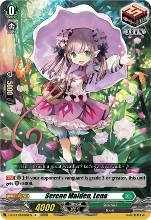 Serene Maiden, Lena, DZ-BT13: Parallactic Clash DZ-BT13/069EN