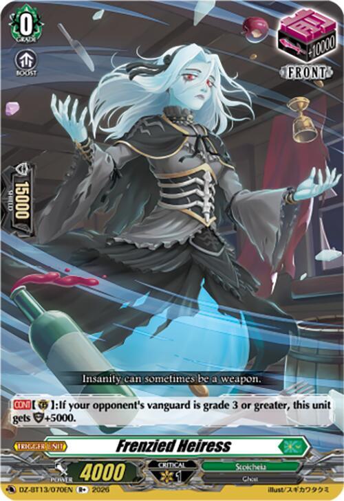Frenzied Heiress, DZ-BT13: Parallactic Clash DZ-BT13/070EN