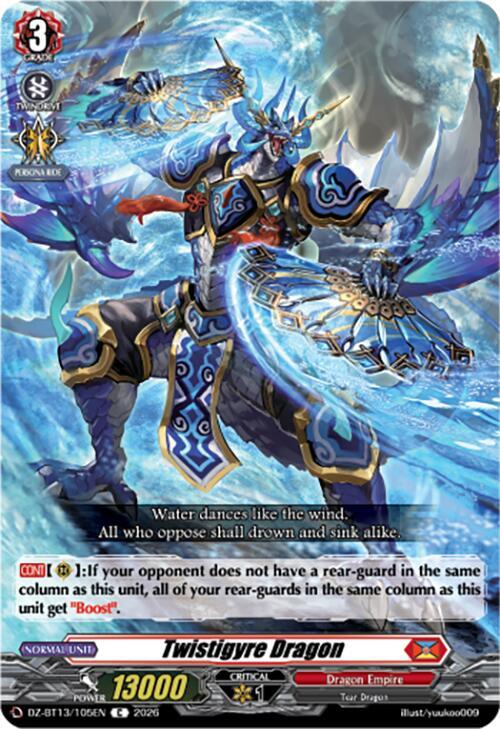 Twistigyre Dragon, DZ-BT13: Parallactic Clash DZ-BT13/105EN