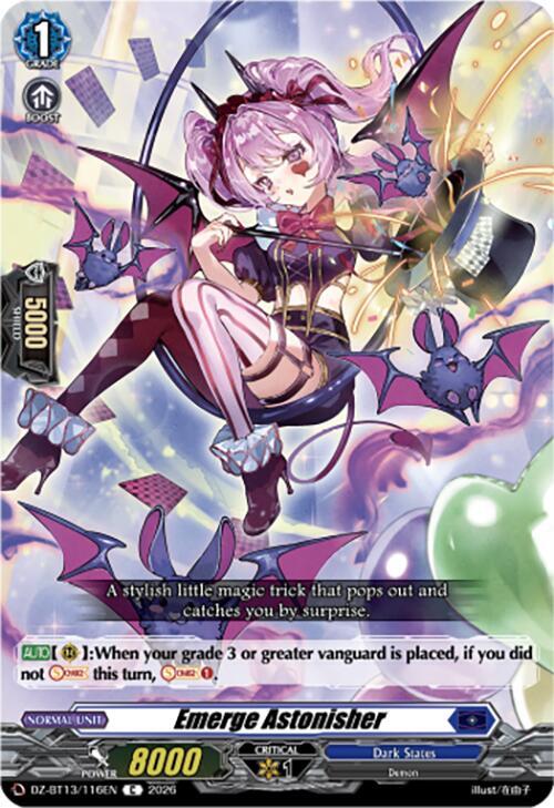 Emerge Astonisher, DZ-BT13: Parallactic Clash DZ-BT13/116EN