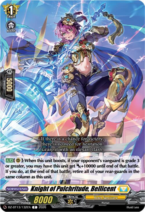 Knight of Pulchritude, Bellicent, DZ-BT13: Parallactic Clash DZ-BT13/132EN
