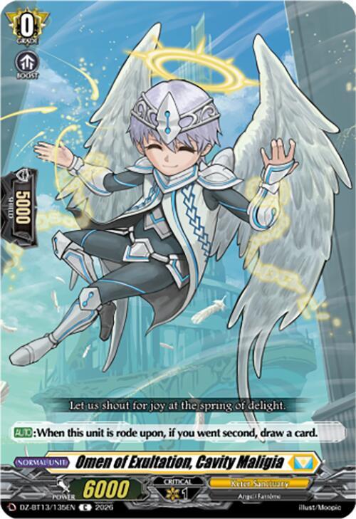 Omen of Exultation, Cavity Maligia, DZ-BT13: Parallactic Clash DZ-BT13/135EN