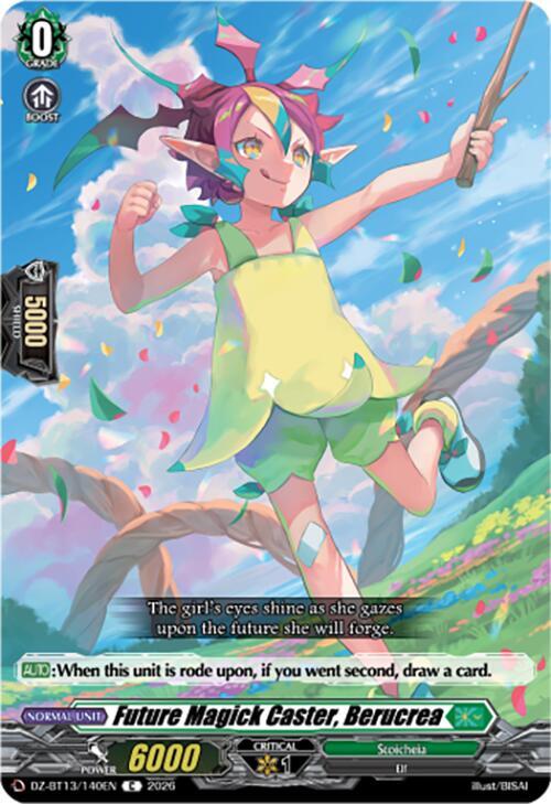 Future Magick Caster, Berucrea, DZ-BT13: Parallactic Clash DZ-BT13/140EN