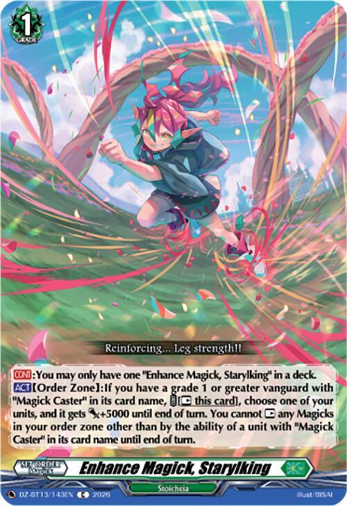 Enhance Magick, Starylking, DZ-BT13: Parallactic Clash DZ-BT13/143EN