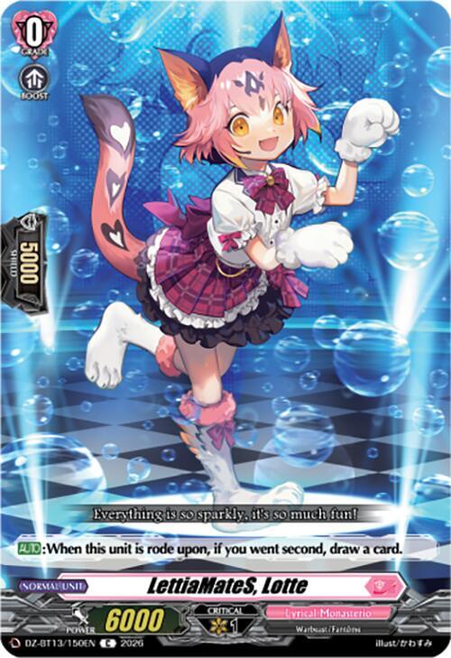 LettiaMateS, Lotte, DZ-BT13: Parallactic Clash DZ-BT13/150EN